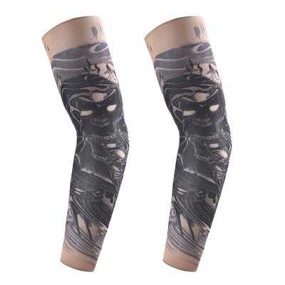 

SolarStorm summer outdoor sunscreen refreshing breathable tattoo sleeves flower arm tattoos ice cool sleeves men&women riding comfortable armband sleeves sports super elastic wristband ghost make