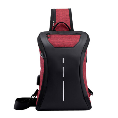 

Tailored Couples Charging Chest Bag Travel Bag Fashion Bag Multi-Function Messenger Bag