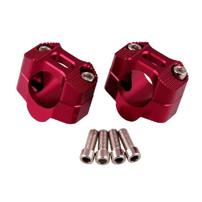 

Motorcycle Handlebar Riser Clamp Adapter CNC Aluminum Handlebar Mount Riser Universal 1 18" 28mm