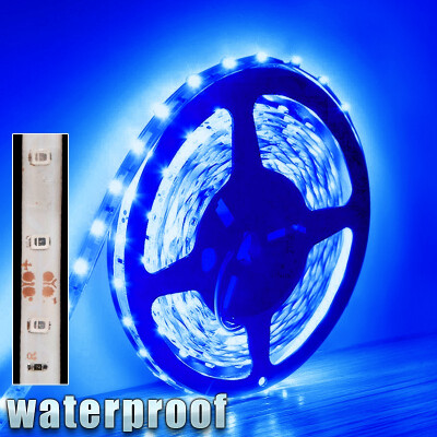

Multi Color 5M 164ft Waterproof 3528 SMD 300 LED Flexible Light Strip Decor 12V