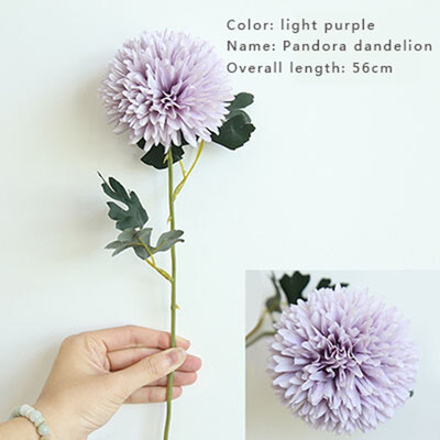 

FUNNYBUNNY Artificial Flowers Silk Artificial Hydrangea 6 Heads Bridal Wedding Bouquet for Home Garden Party Wedding Decor