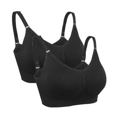 

iLoveSIA Nursing Bra Breathable Anti-Hit Hammer Full Cup No Trace Breastfeeding Bra-3P-70705639