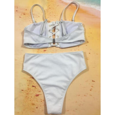 

2018 Womens Ladies Push-up Bikini Set Padded Bandage Swimsuit Swimwear Beachwear