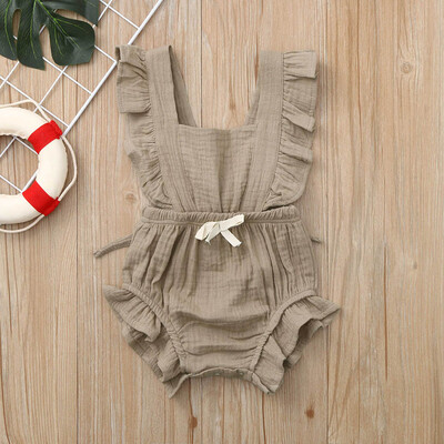 

Toddler Kids Baby Girls Boys Floral Letter Print Romper Bodysuit Clothes Summer