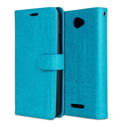 

BQ Aquaris X 3 Card Photo Frame Holster - Blue