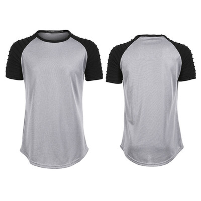 

Mens Gym Summer Slim Fit Casual Short Sleeve Muscle Tee Tops T-shirt Blouse