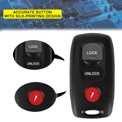 

2 For Mazda 3 -2007 2008 2009 Keyless Entry Remote Key Fob For KPU41794