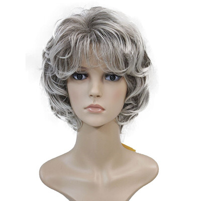 

Strong Beauty Ladies Wigs Short Wavy Brown Hair For Women Synthetic Capless Full Wig 9 Colors