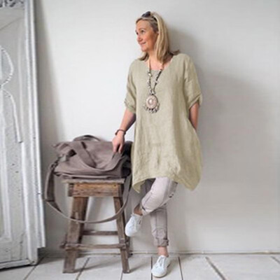 

Cotton&flax jacket with short sleeves