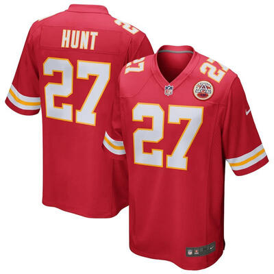

Youth Football Jersey Kansas City Chiefs Kareem Hunt Red Game Jersey