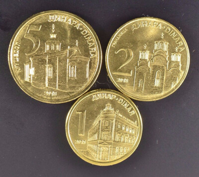 

3 PCS SET Coin Of Serbia