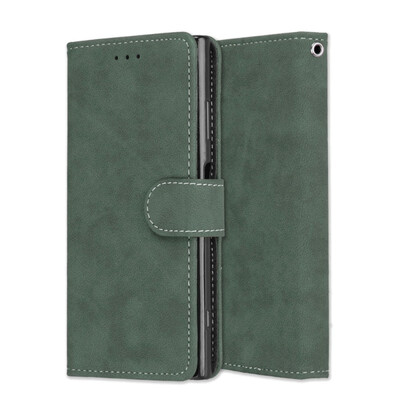 

MOONCASE Sony Xperia XA1 Plus Vintage Scrub 3 Card Case - Green