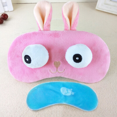 

Buy one get one free Childrens eye mask girl sleep shading sleeping couple male stereo cartoon cute ice bag ice