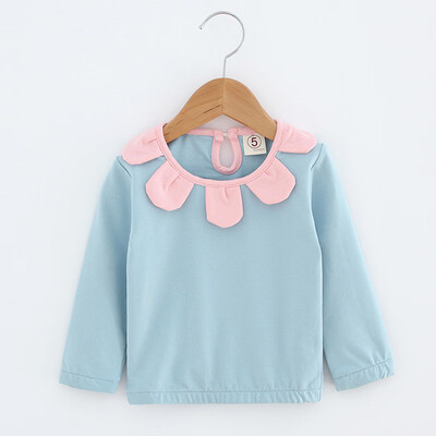 

Toddler Kid Baby Girl Clothes Long Sleeve Flowers Pullover T-shirt Tops