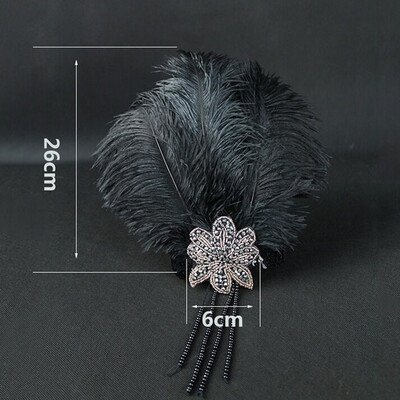

〖Follure〗Women Party Bride Vintage Sequin Feather Flapper Headband Great Headdress