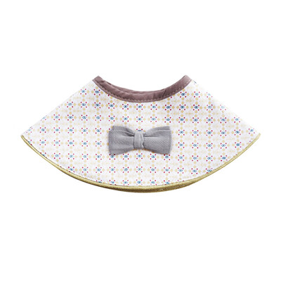 

Baby Bibs Burp Cloth Drooling Teething Waterproof Bibs Striped Bowknot Fake Tie Towels Cotton