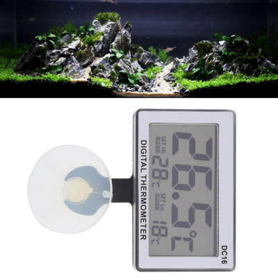 

Greensen DC16 Suction Cup Thermometer Electronic Digital Thermometer Fish Tank Thermometer