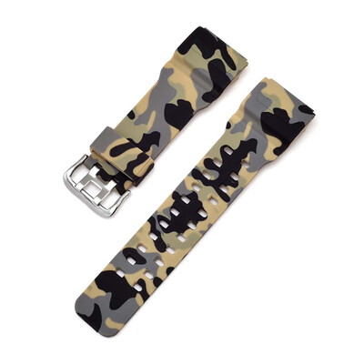 

Waterproof Watchband Rubber Silicone Strap Diving Sport Watchstrap Camouflage Suitable for Casio GA-110 100 120&GD120