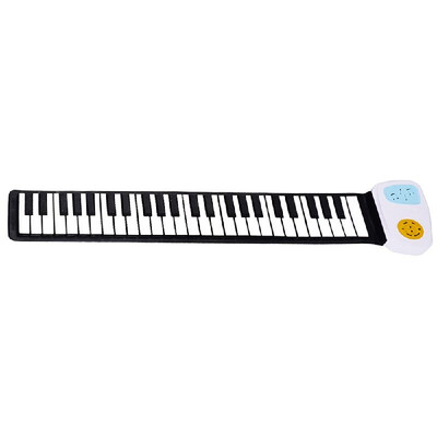 

49 Key Speaker Hand Roll Up Piano Portable Folding Electronic Soft Keyboard Kid Music Toy