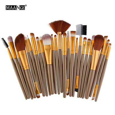 

〖Follure〗25 PcsSet Makeup Brush Set Tools Make-up Toiletry Kit Make Up Brush Set