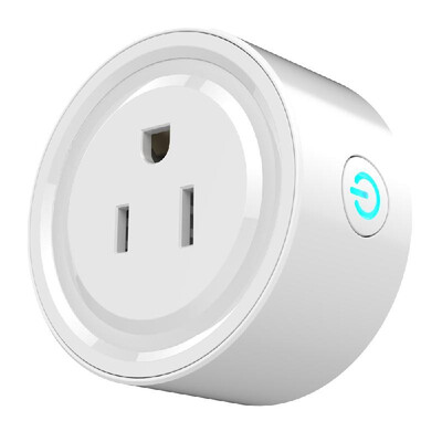 

Wifi Smart Plug Wi-Fi Enabled Mini Socket App Remote Control Wireless Portable Automatic Timer Sockets with ONOFF Switch