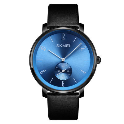 

SKMEI Fashion Minimalism Mens Watch Waterproof Resin Strap Business Quartz Wristwatches