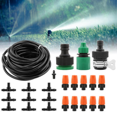 

Greensen Garden Irrigation Hose Set Plant Self Watering Drip Irrigation System Kit