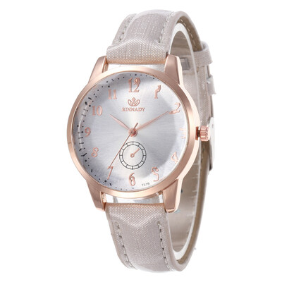 

Leather strap digital dial fashion ladies watch wholesale student watch