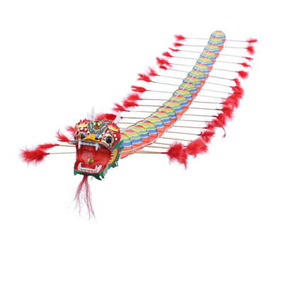 

Chinese Traditional Dragon Kite Plastic Foldable Children Outdoors Toys