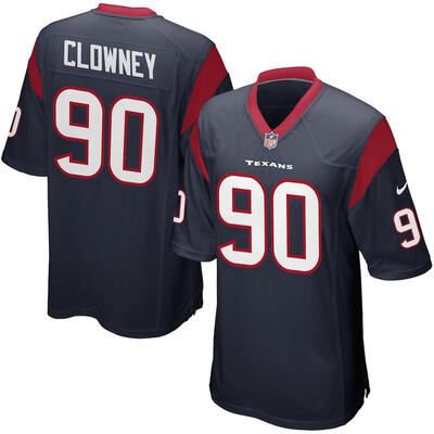 

Youth Football Jersey Houston Texans Jadeveon Clowney Navy Blue Game Jersey
