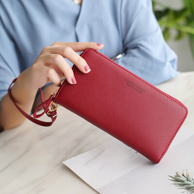 

Tailored Women Long Clutch Wallet Capacity Wallets Lady Purses Phone Pocket Card Holder