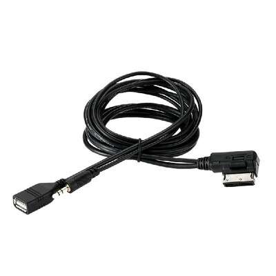 

KKmoon Music AMI MMI Interface USB Charger 35mm Mini Jack Aux MP3 Cable for VW for AUDI S5 Q5 Q7 A3 A4L A5 A1