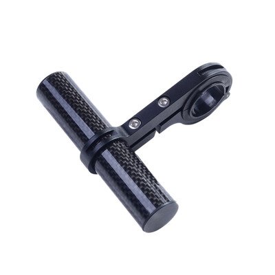 

Outdoor cycling bicycle extension single pole easy install aluminum alloy carbon tube flashlight code table lamp bracket 10 cm