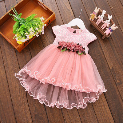 

Princess Kids Baby Girl Dress Bridesmaid Party Pageant Wedding Dress Clothes