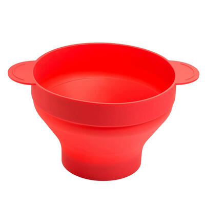 

Silicone Microwave Popcorn Bowl Folding Popcorn Maker Bucket with Handle