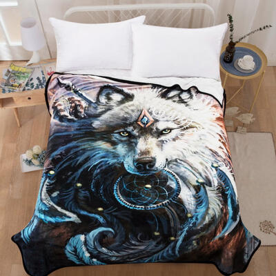 

Greensen Multifunctional 3D Pattern Throw Blanket Thin Quilt Sofa Bed Home Travel