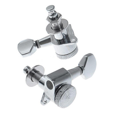 

Guitar String Inline Tuning Pegs Locking Tuners Keys Machine Heads Chrom