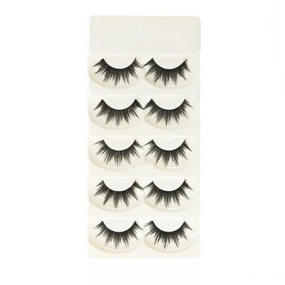 

Thick False Messy Natural Professional Makeup Tool Long Eyelash 5 Pair