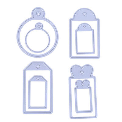 

4pcs Metal Dies Stencil Craft Embossing Cut Die For DIY Scrapbooking Card