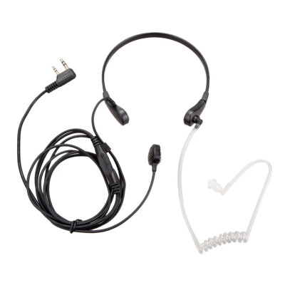 

2Pin PTT Throat Mic Covert Acoustic Tube Earpiece Headset for Baofeng UV-5R