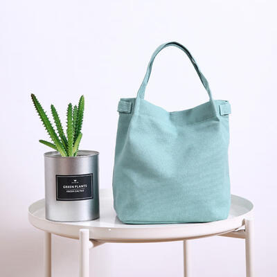 

Greensen Waterproof Canvas Zippered Lunch Bag Tote Portable Bag Kids Lunch Bags