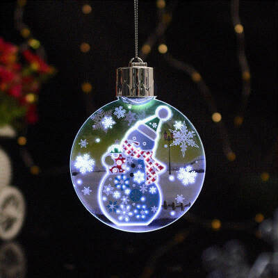 

Colorful LED lights Christmas Pendant New Years christmas tree decorations party supplies adornos de navidad para casa