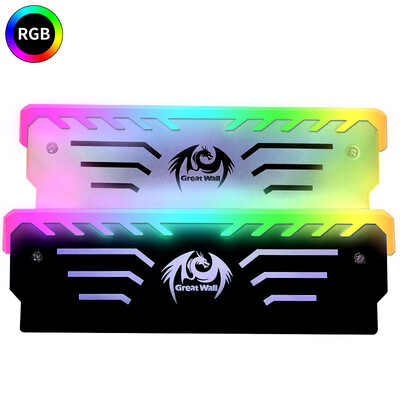 

Great Wall Warrior Memory Vest 256 colors RGB light effect compatible high&low memory anode aluminum double layer grease series 3pin power supply 3 years warranty