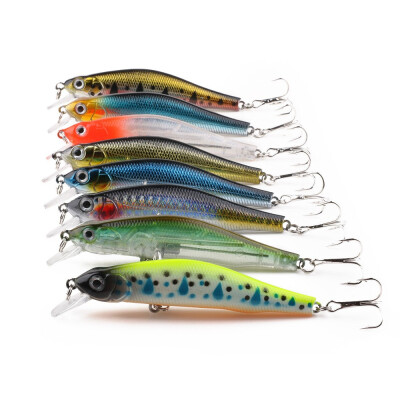 

VISSEN 8PCS 83g9cm Minnow Fishing Lure Artificial Hard Bait Mini Bait For Fishing Pesca Crankbait Trolling Wobblers Cranks