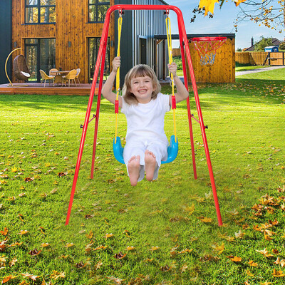 

Childrens Toys Swing Basketball Combination Swing Set Indoor And Outdoor Play