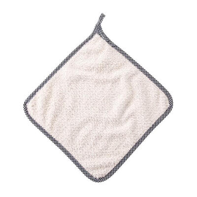 

Coral Velvet Hanging Rag Super Absorbent Kitchen Dish Cloth Cleaning Towel