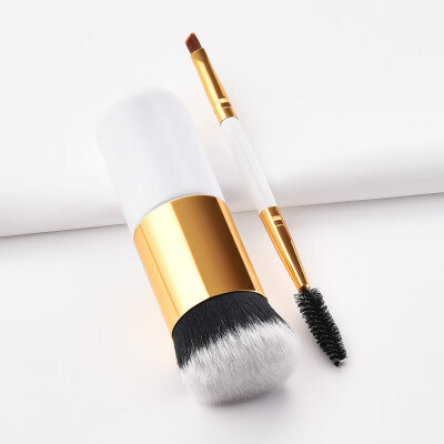 

〖Follure〗2PCS Cosmetic Brush Face Makeup Brush Powder Blush Brushes Foundation Tool
