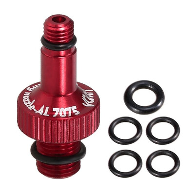 

Lixada Ultralight Aluminum Alloy Rear Shock Air Valve Adapter MTB Bike Tool Accessory for Rockshox MonarchDT Swiss XMMIFP Refuel