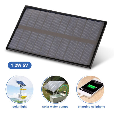 

12W 5V Mini Portable Polycrystalline Solar Panel DIY Power Module Charger 11069mm Polycrystalline Solar Panel Solar Panel