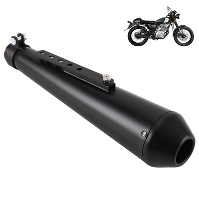 

Adjustable Stainless Steel Vintage Systems Part Retro Motorcycle Exhaust Muffler